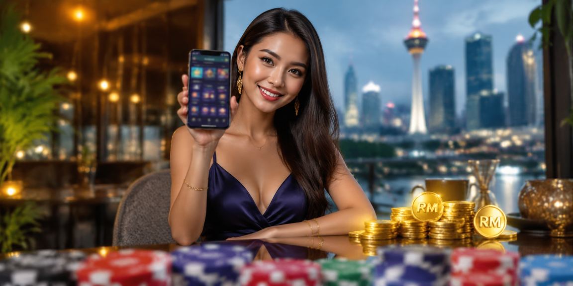 Pengguna Malaysia menggunakan telefon pintar untuk bertaruh sukan secara mudah alih
